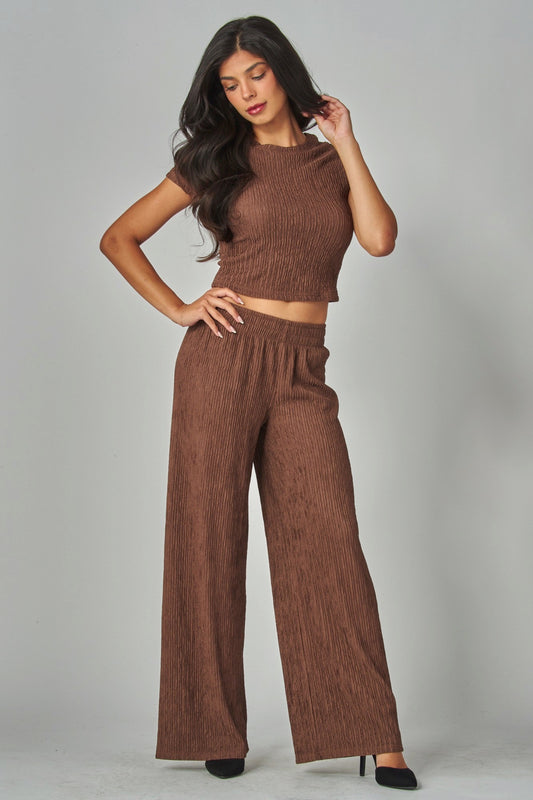 Chestnut Brown 2-Piece Set