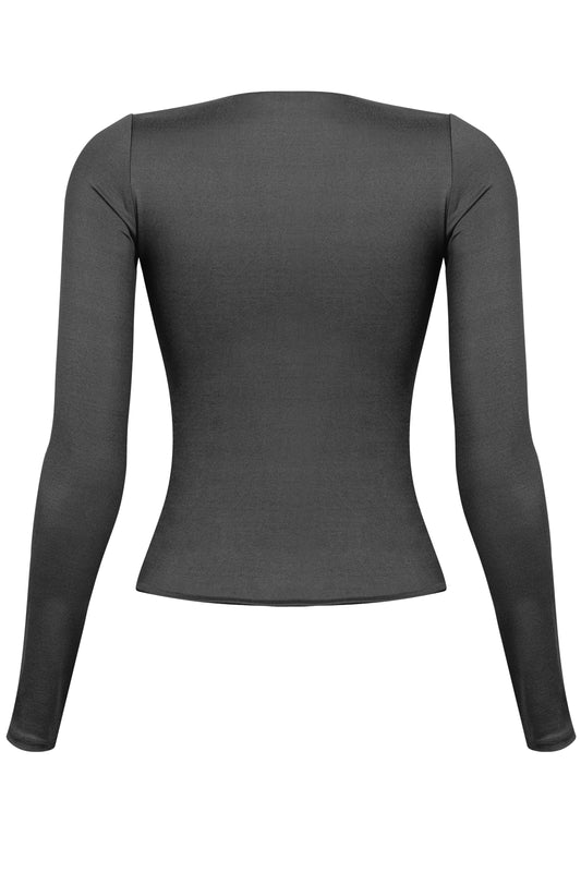 Maritza Buttery Long Sleeve (Black)